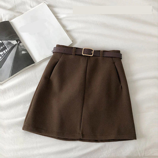 High Waist A-Line Mini Skirts
