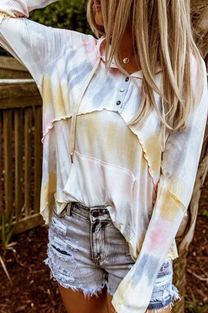 Cute Colorful Tie-dye Hoodie