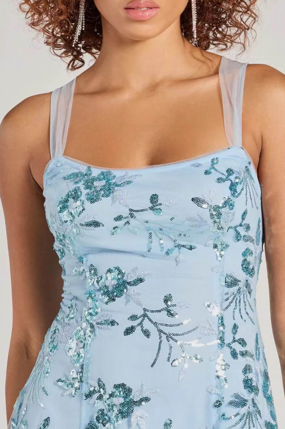 Minivestido de lentejuelas Glam Night