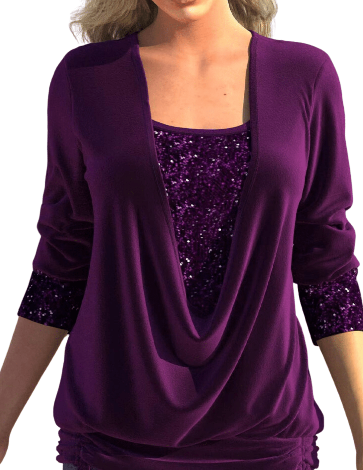 Mónica - Blusa suelta - Chic - Algodón ligero - Ideal para días informales