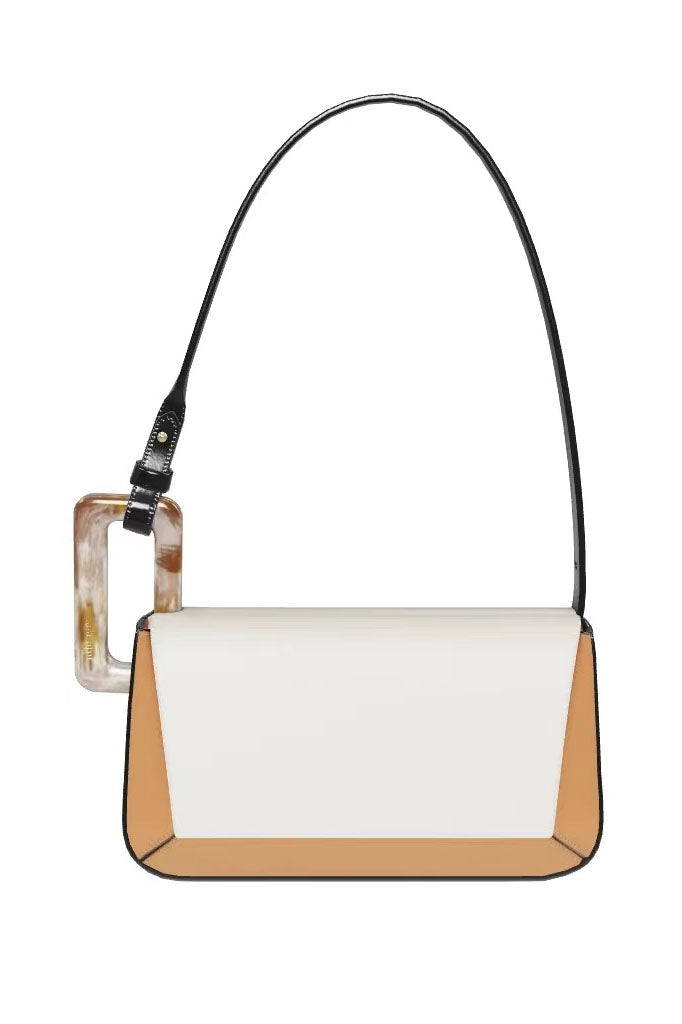 Bolso de patchwork con bloques de colores de moda y estilo lindo