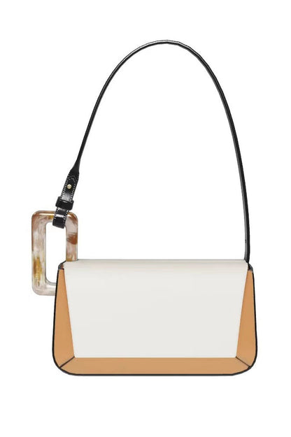 Bolso de patchwork con bloques de colores de moda y estilo lindo