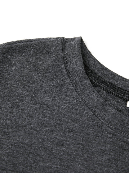 Hand Bone Print Pull Over Sweatshirt