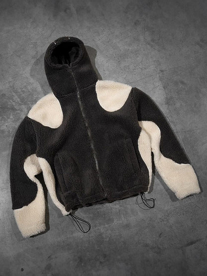 Polar Fleece Oversized Long Sleeve Hoodie