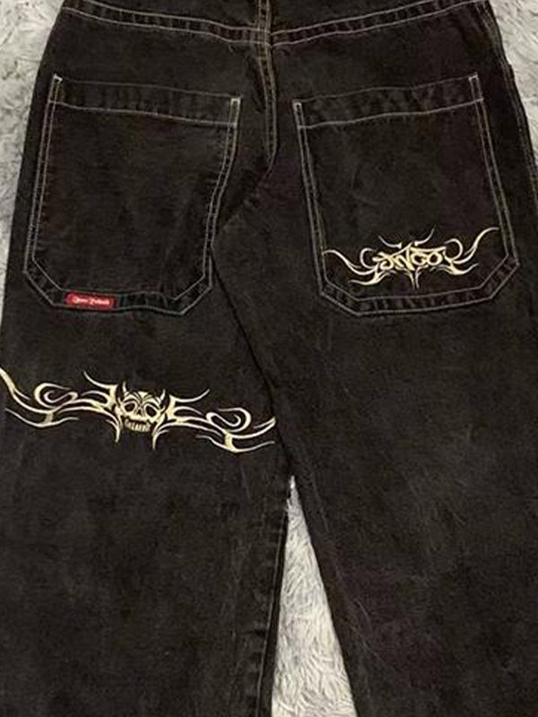 American Retro Hiphop Boyfriend Jeans