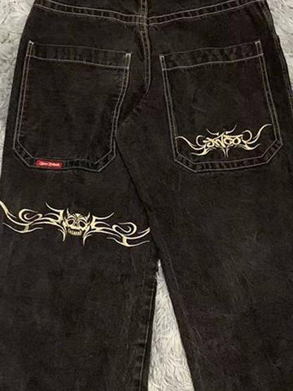 American Retro Hiphop Boyfriend Jeans