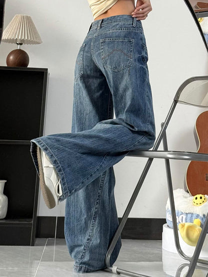 Retro Crease Boyfriend Jeans