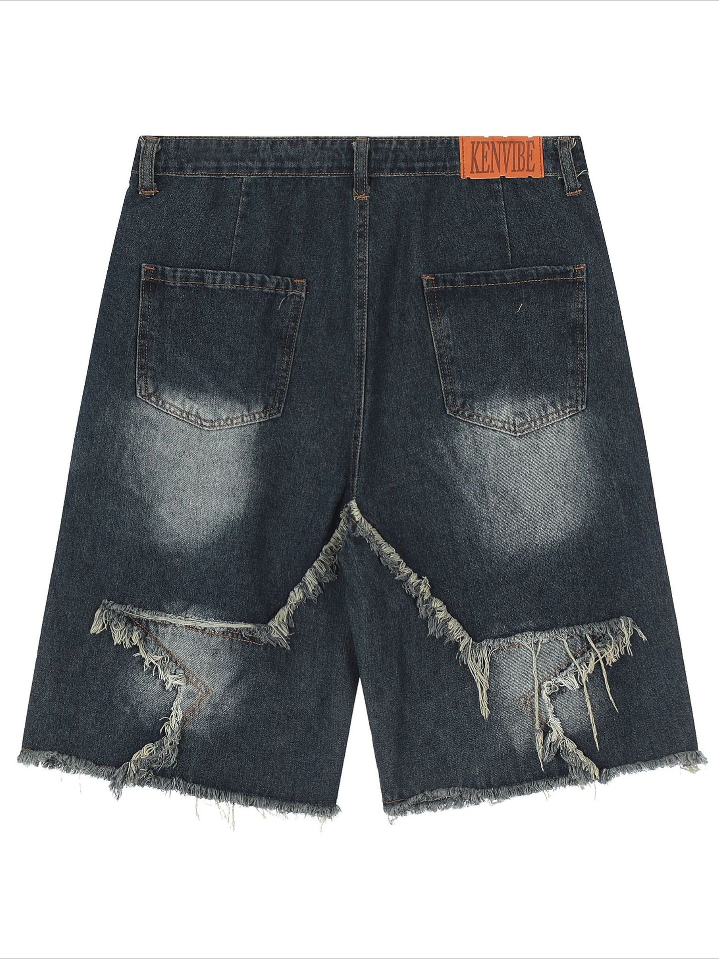 Vintage Star Loose Capri Shorts