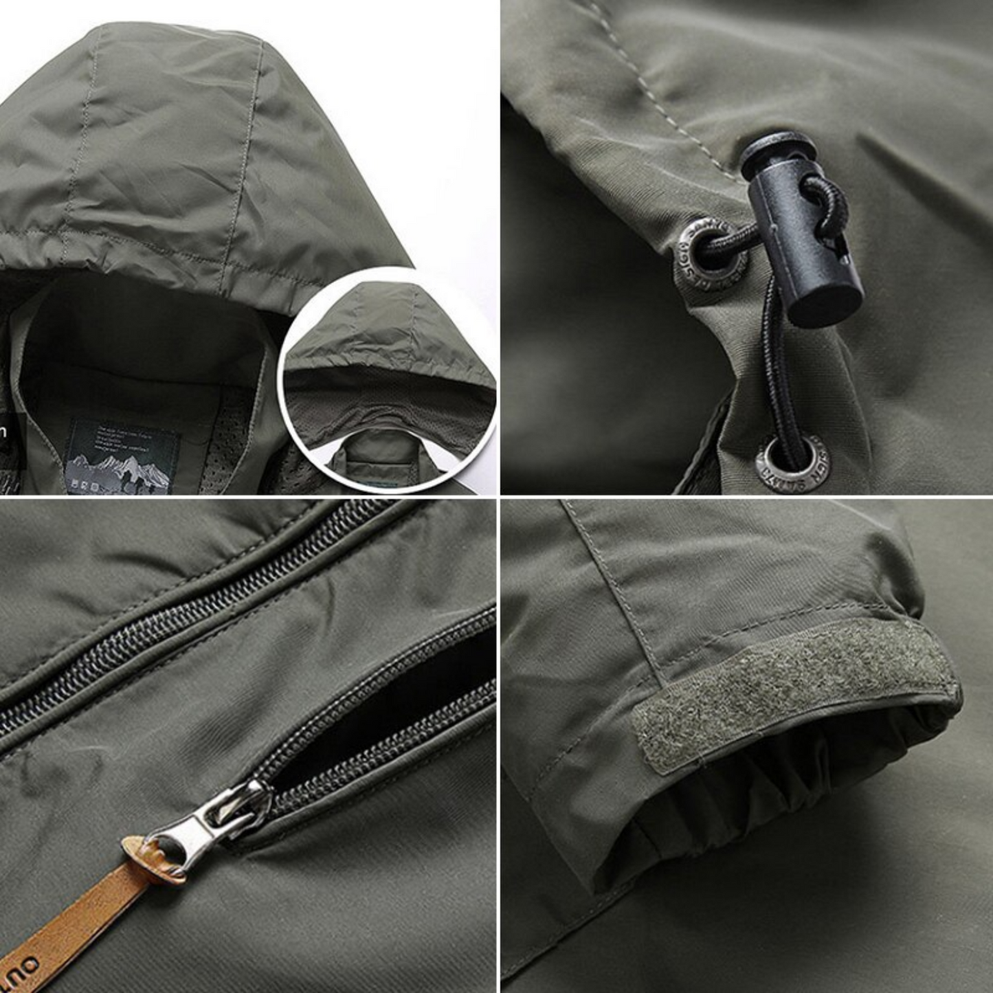 Dieter - Chaqueta de exterior con capucha - Exterior - Hecha a medida - Ideal para otoño/invierno