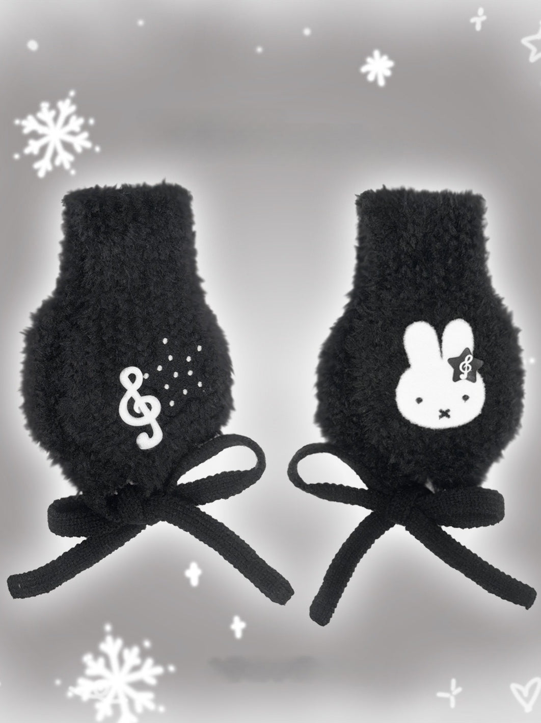 Rabbit Musical Note Earmuff