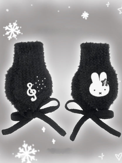 Rabbit Musical Note Earmuff