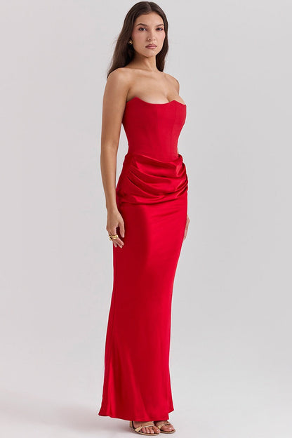 Chic Corset Backless Bodycon Formal Dress