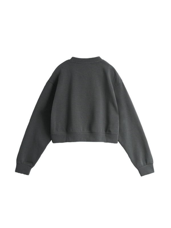 Contrast Color Letter Print Oversized Hoodie