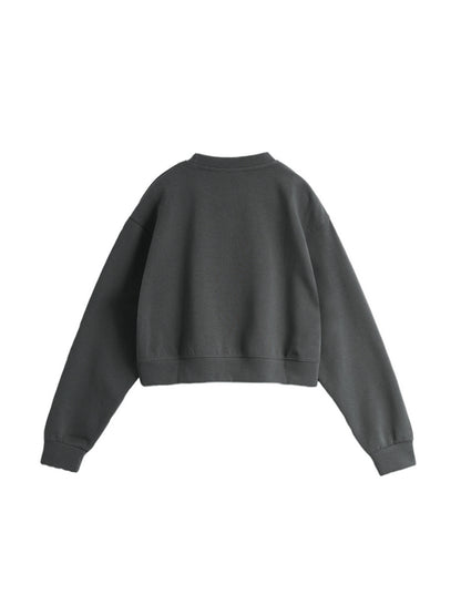 Contrast Color Letter Print Oversized Hoodie