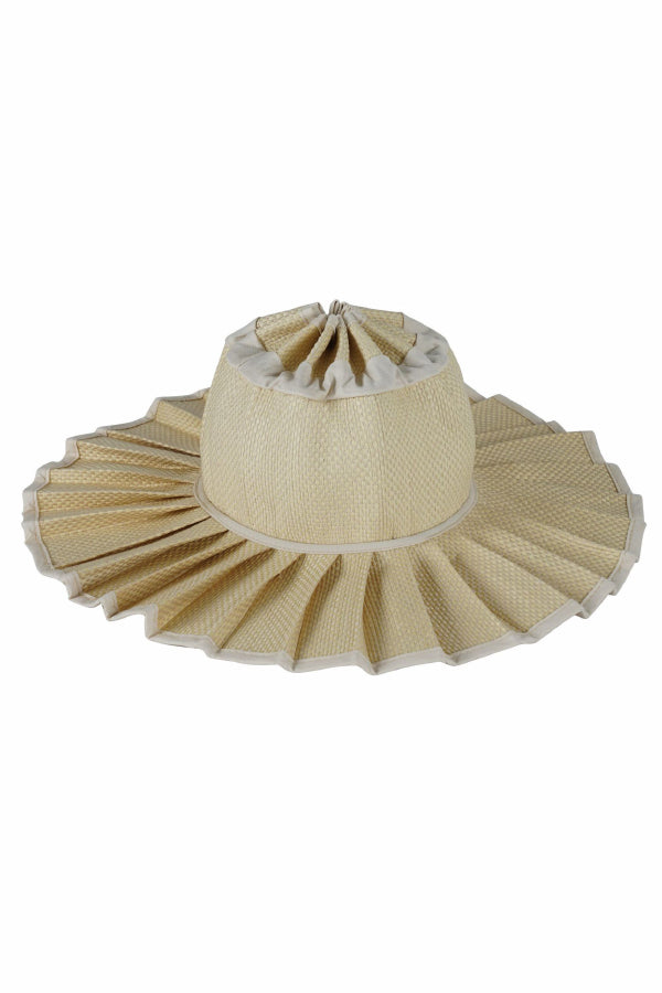 Stylish Foldable Sun-protective Woven Casual Straw Hat