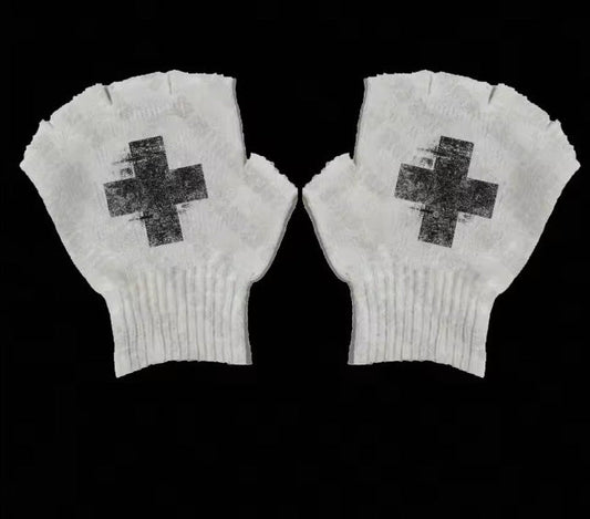 Stretch Knitted Fingerless gloves