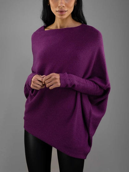 Natasha - Elegante suéter holgado de algodón para mujer | Ideal para días informales