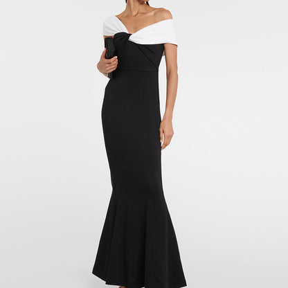 Knitted Off-Shoulder Dress