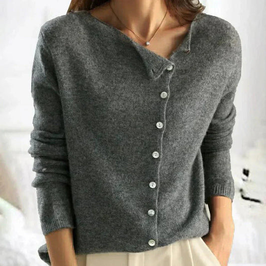 Cárdigan de punto con botones para mujer | Ideal para el día a día