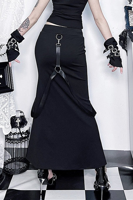 Subculture Hardware Fishtail Skirt