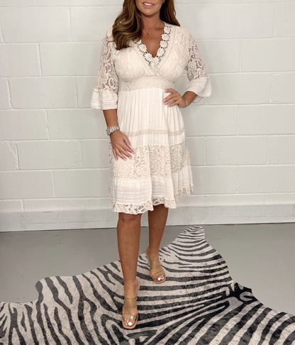 Nuria - Midi Dress - Leisure - Modern Style - Ideal for Summer