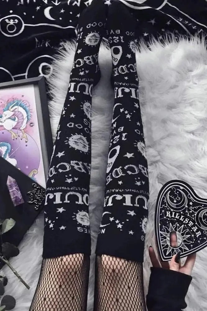Harajuku Goth Lolita JK High Knee Soft Socks