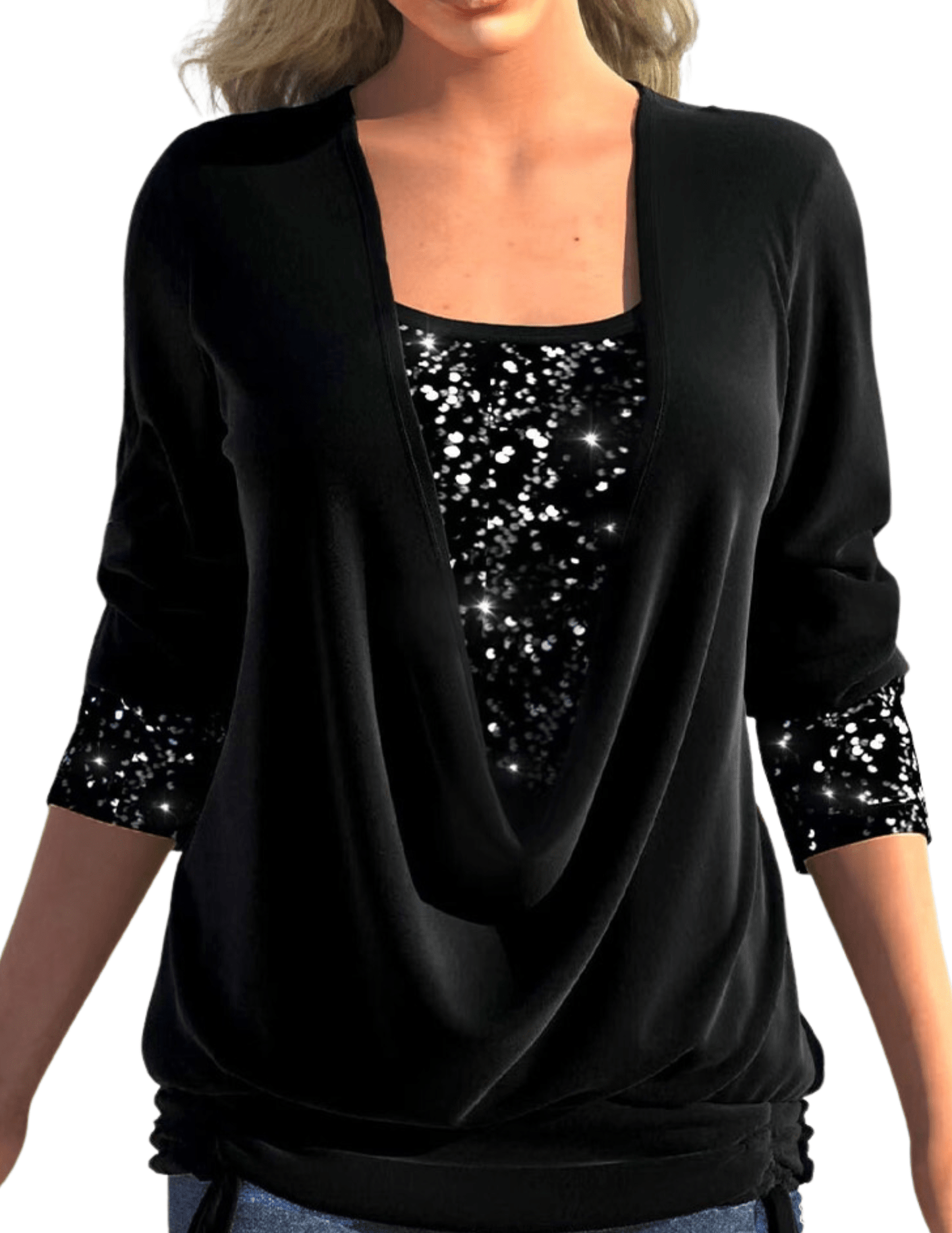 Mónica - Blusa suelta - Chic - Algodón ligero - Ideal para días informales