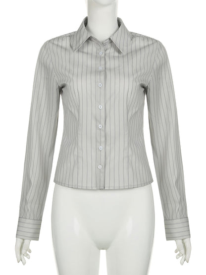 Y2K Sheer Mesh Crop Tops Long Flare Sleeve See Through Blouses Low Cut Cardigan Shirts Trendy Streetwear