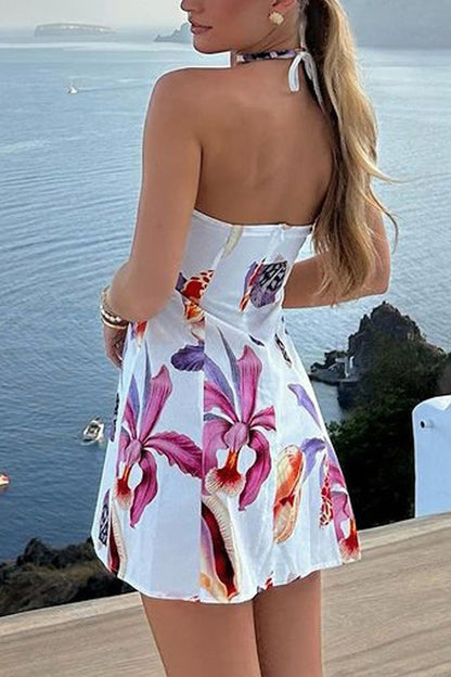Vestido mini Freya - Ramo junto al mar