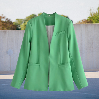 Women's Chic Loose Blazer with Pockets | Great for All Seasons