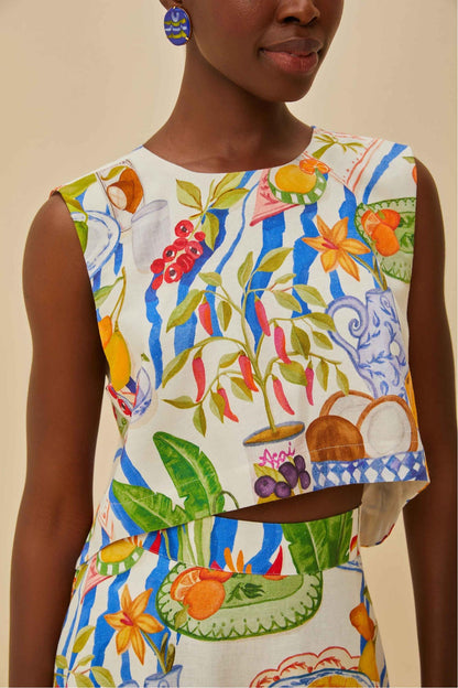 Conjunto de falda de color frutal Holiday Joy
