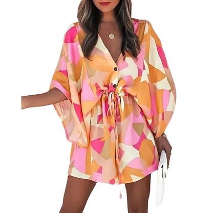 Nerys - Conjunto de Verano de Dos Piezas - Casual - Estilo Moderno - Ideal para Verano