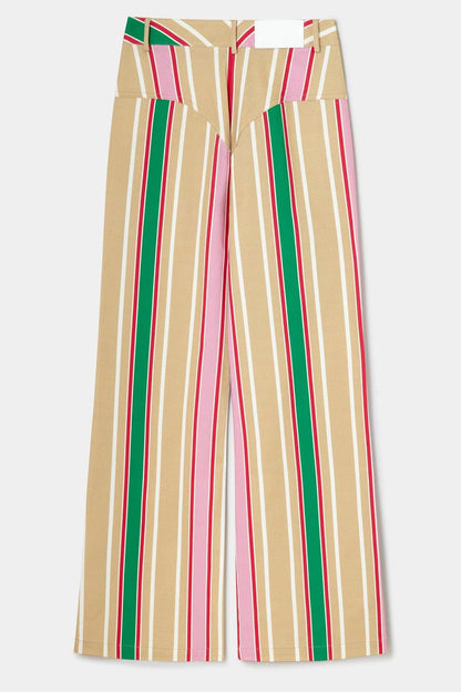 Leroy Brown Striped Twill Pants