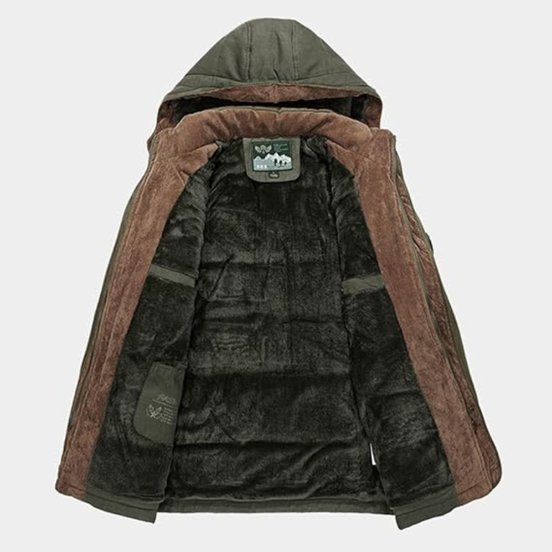 Tommy - Chaqueta de invierno con capucha - Exterior - Hecho para - Ideal para Otoño/Invierno