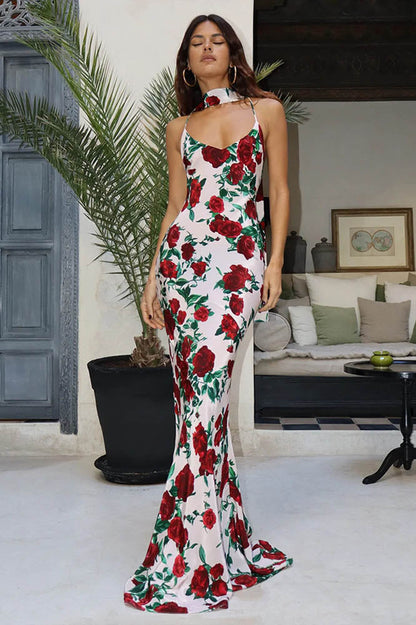 Susurros de primavera – Vestido floral con cuello en V