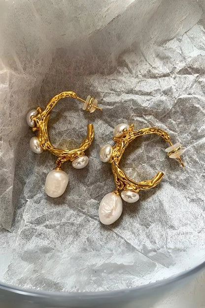 Chelsea Freshwater Pearl Earring