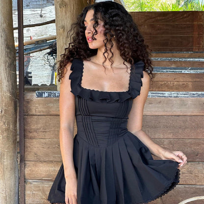 Fishbone Corset Dress for Women