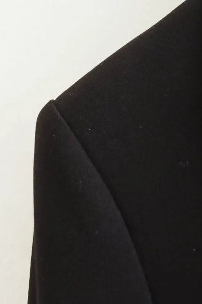 Double-Breasted Commuter Blazer