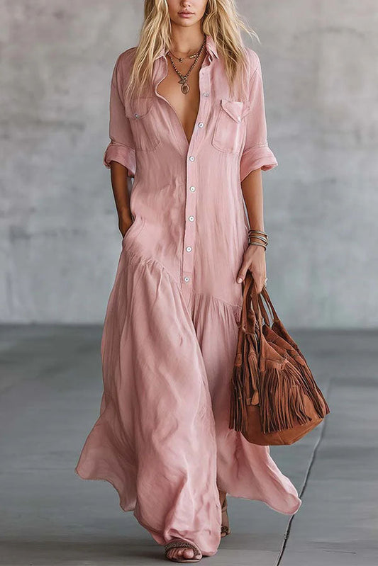 Cloud-Soft Shirt Dress: A Timeless Silhouette