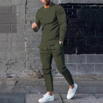 Duncan - Conjunto de camisa y pantalón - Deportivo - Ideal para Otoño/Invierno