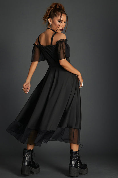 Vintage A-Line Gothic Dress