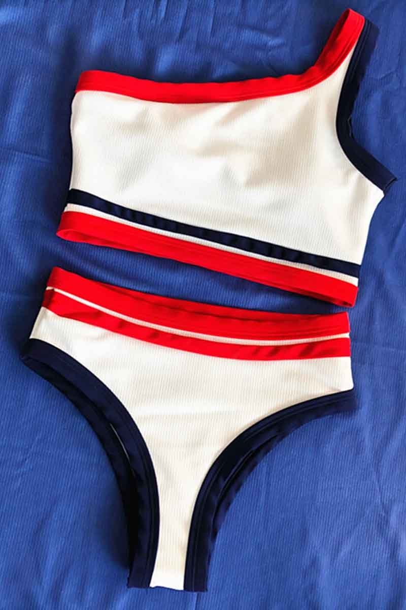 Solid Color Swimsuit