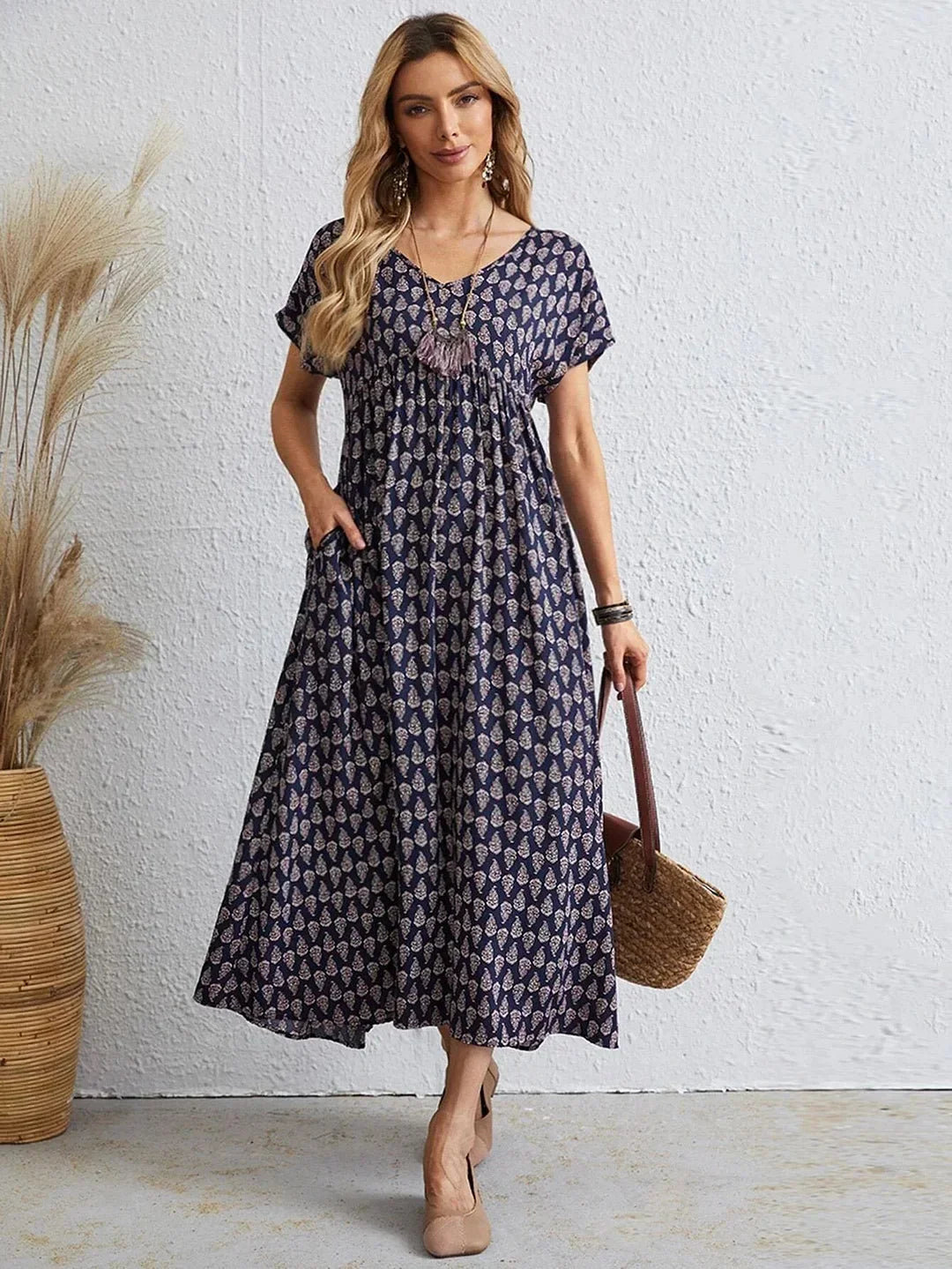 Casual Vintage Summer Dress | Great for Everyday Wear
