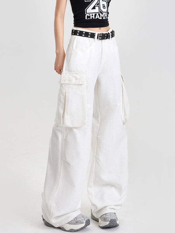Loose-Fitting Straight Boyfriend Jeans