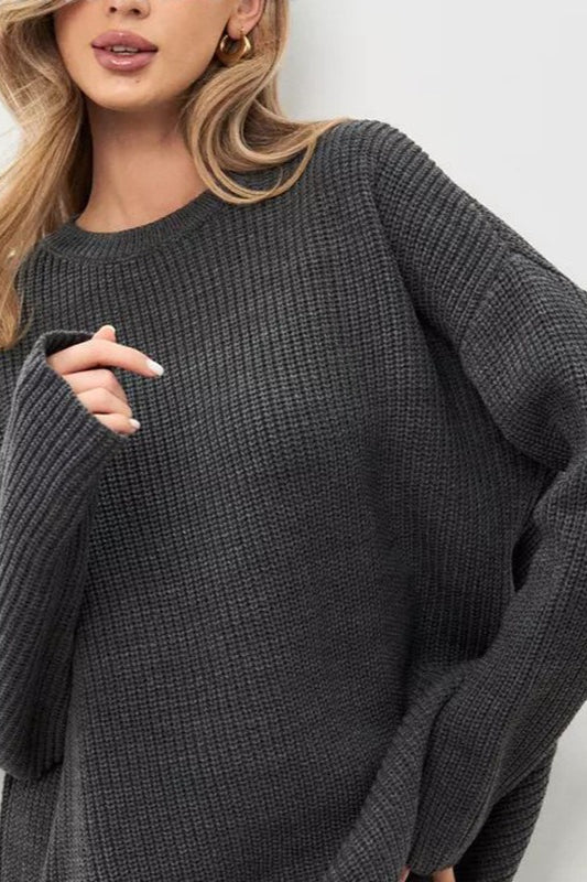 Basic Relaxed Fit Sweater