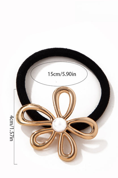 Floral Design Alloy Hair Cuff
