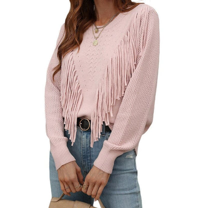 Natalie - Suéter con borlas - Chic - Ideal para otoño