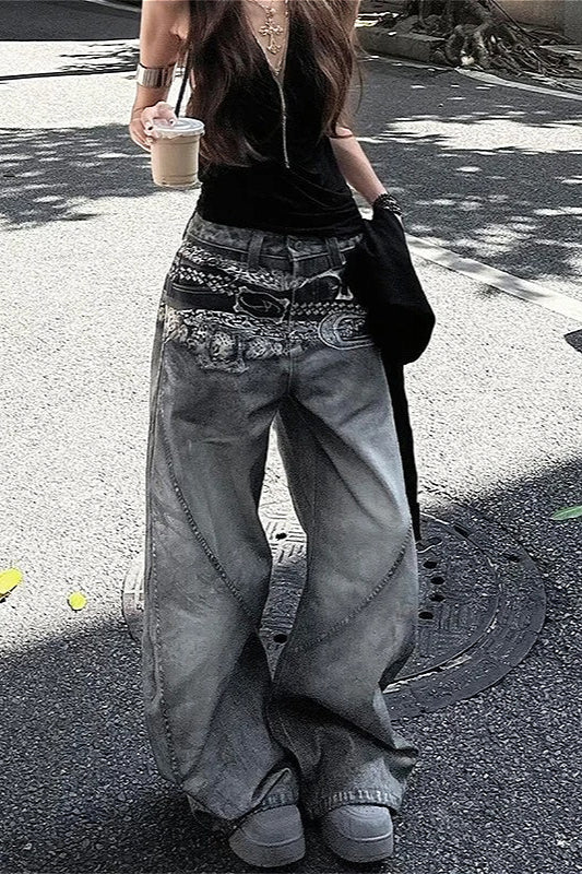 Y2K Casual Baggy Wide Leg Pants