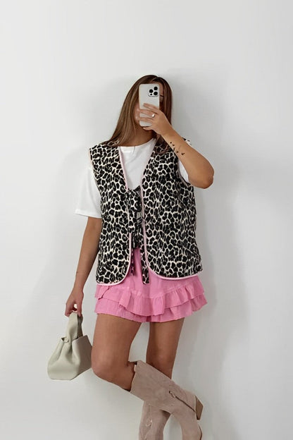 Chaleco de leopardo