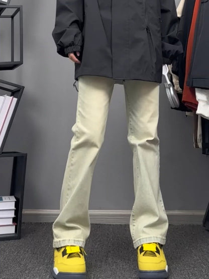 American Retro Micro-Boob Flare Jeans